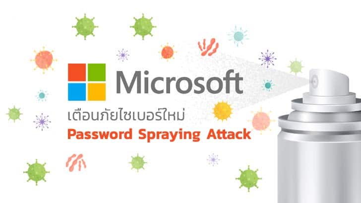 Password Spraying ระบาดหนักจน Microsoft ออกมาเตือน
